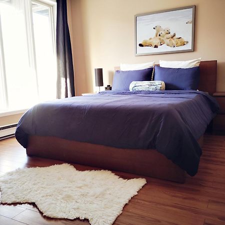 Condo Sur 2 Niveaux Avec Magnifique Vue Sur La Montagne Stoneham Zewnętrze zdjęcie