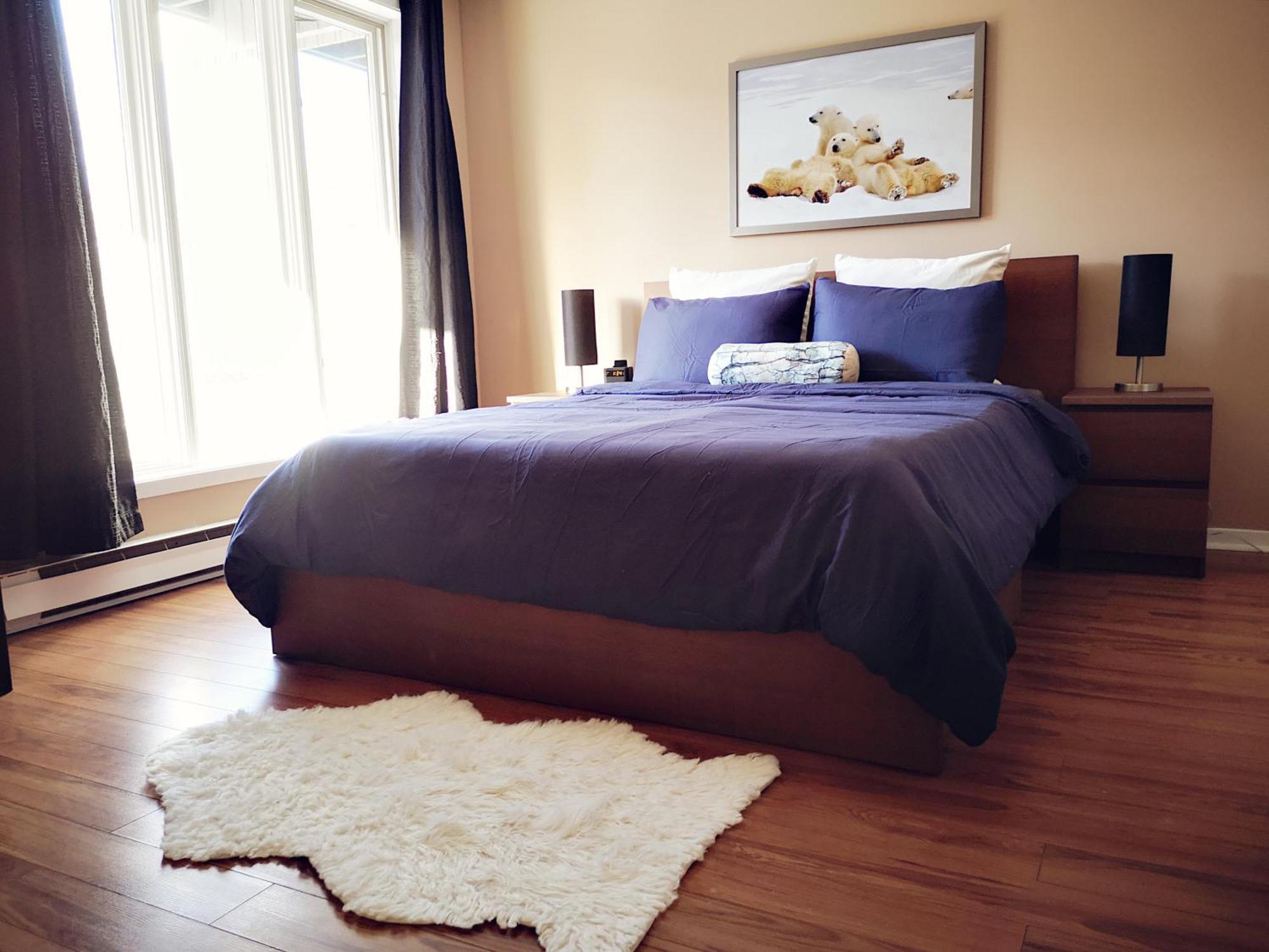 Condo Sur 2 Niveaux Avec Magnifique Vue Sur La Montagne Stoneham Zewnętrze zdjęcie